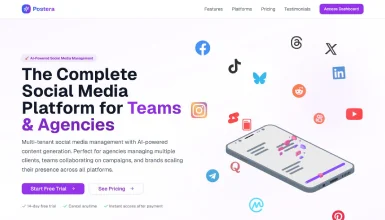 Postera — dashboard principal